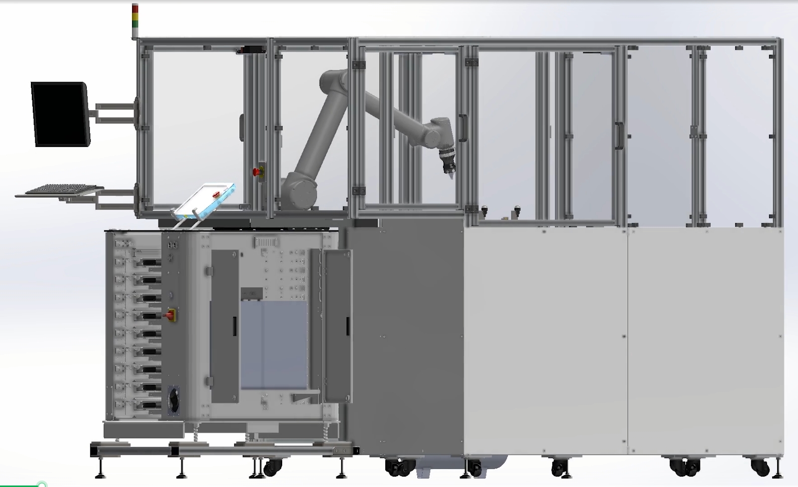 不同作業階段全自動在線礦物分析儀自動化等級